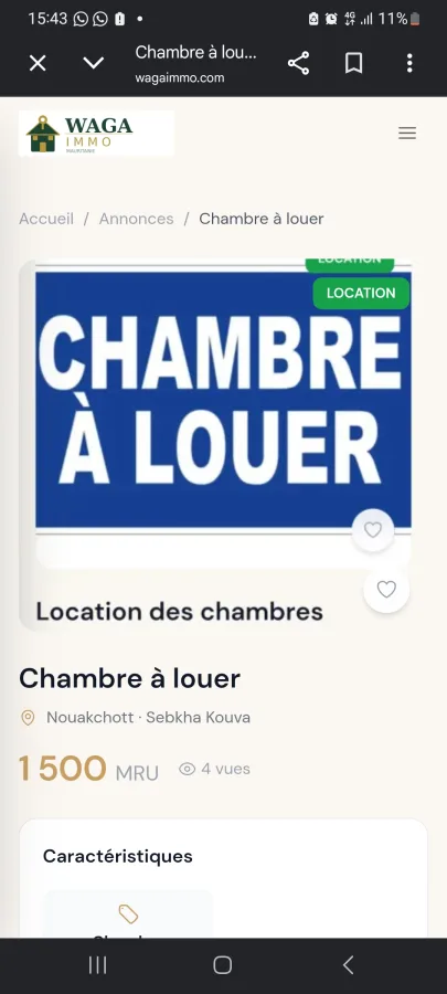 Chambre à louer